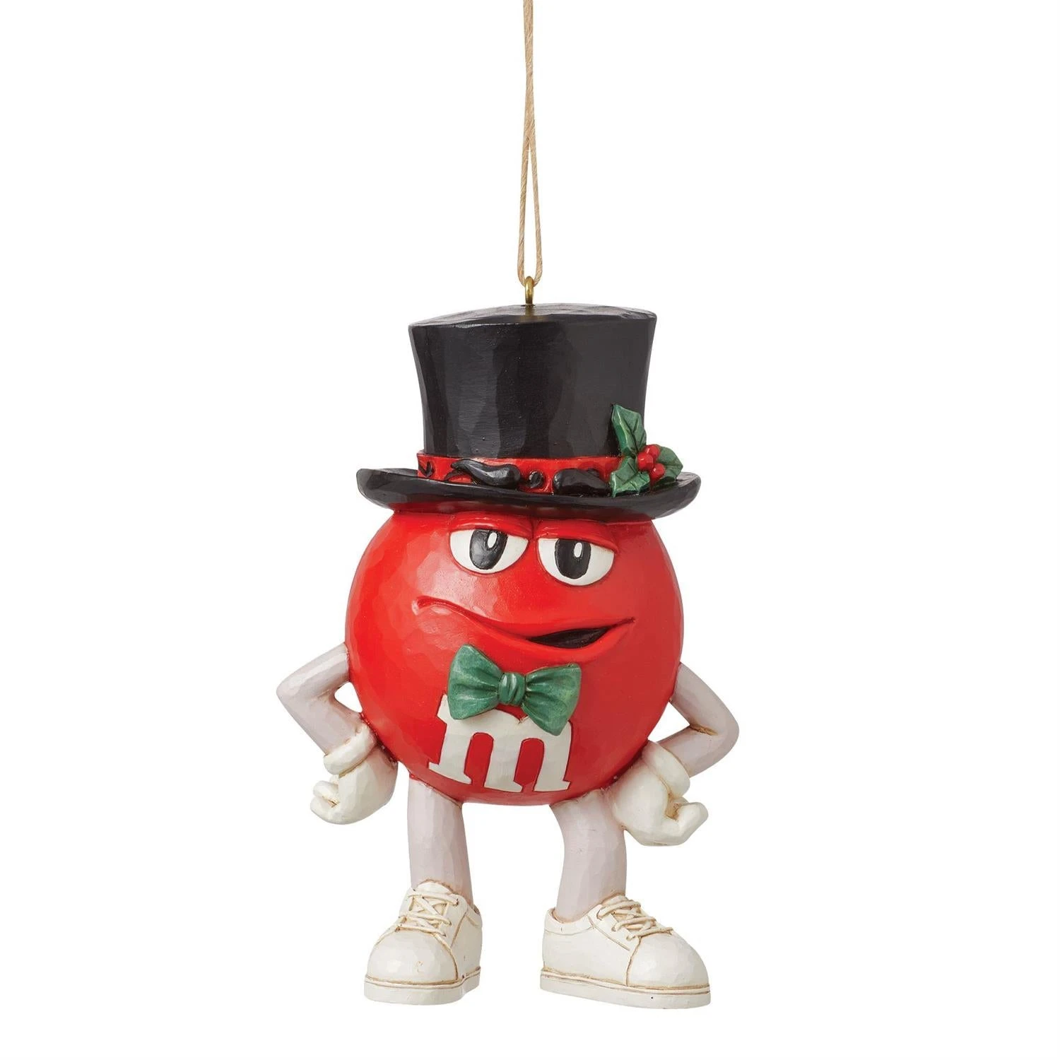 M&M'S Red Character In A Top Hat - Ornament 1 M&M'S Red Character In A Top Hat - Ornament
