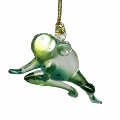 Playful Frog Glass Ornament -Country Christmas Loft Shop fovk1twfqjwbfo2mybz4