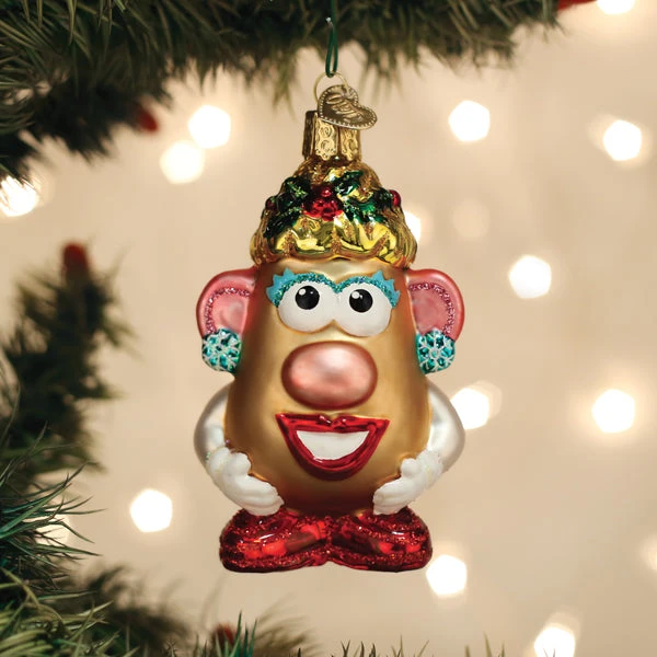 Mrs Potato Head Glass Ornament 3 Mrs Potato Head Glass Ornament - Image 3
