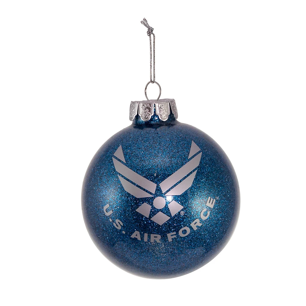Kurt Adler U.S. Air Force - Aim High - Glass Ball Ornament 3 Kurt Adler U.S. Air Force - Aim High - Glass Ball Ornament - Image 3