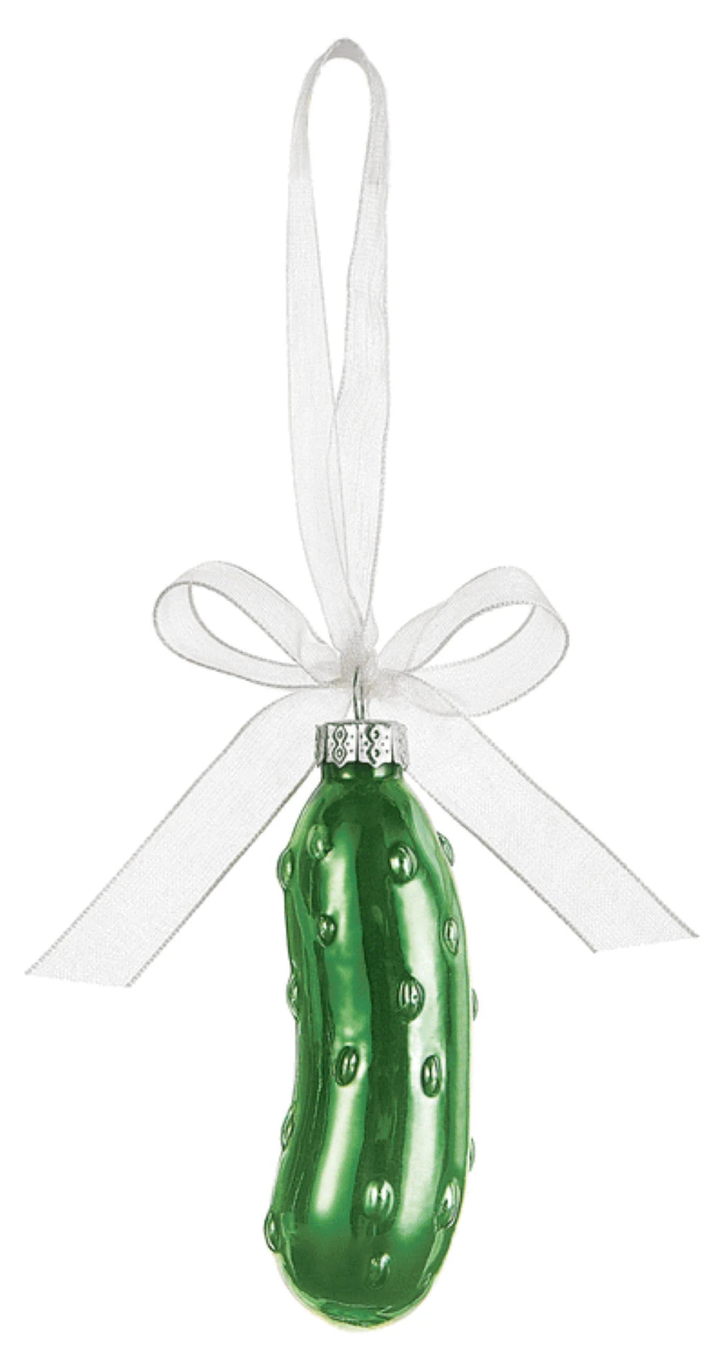 Christmas Pickle Ornament In Window Gift Box 1 Christmas Pickle Ornament In Window Gift Box