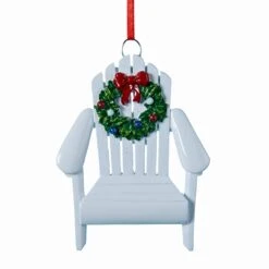Kurt Adler Adirondack Chair Ornament - 4.5"