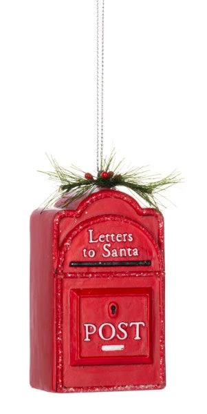Letters To Santa Mailbox Ornament 1 Letters To Santa Mailbox Ornament