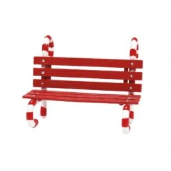 Department 56 Peppermint Bench