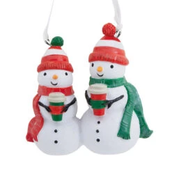 Hallmark Snowman Couple - Ornament