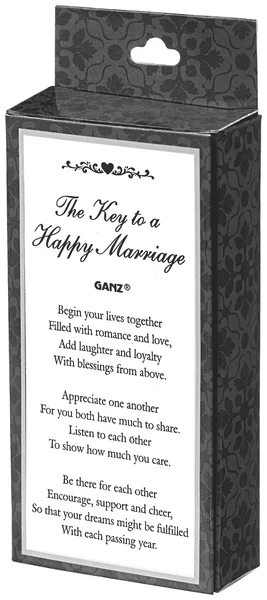 The Key To A Happy Marriage Ornament 3 The Key To A Happy Marriage Ornament - Image 3
