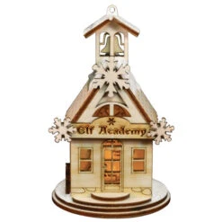 Elf Academy One Room Schoolhouse Ginger Cottage Collection