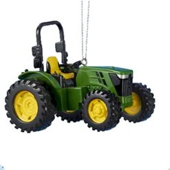 Kurt Adler John Deere 2 Inch Tractor Ornament - Bar