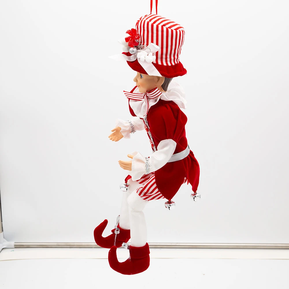 Kurt Adler Kringles Peppermint Elf - 15 Inch Ornament 4 Kurt Adler Kringles Peppermint Elf - 15 Inch Ornament - Image 4