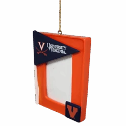 STERLING Photo Frame Ornament - University Of Virginia