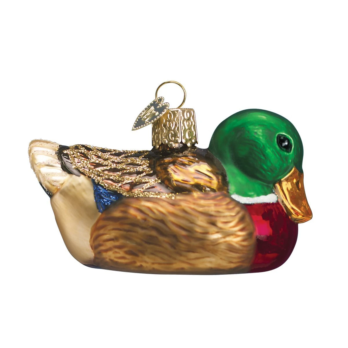 Mallard Glass Blown Ornament 3 Mallard Glass Blown Ornament - Image 3