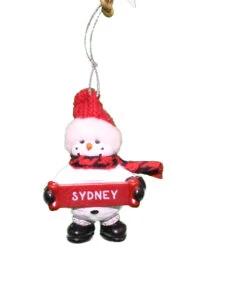 Cozy Snowman Ornament (Letters S - Z) - -Country Christmas Loft Shop hhrqvoyycmykbxh02hps