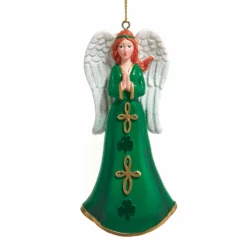Kurt Adler Irish Angel Ornament - -Country Christmas Loft Shop hoollova49sdtvinzyty