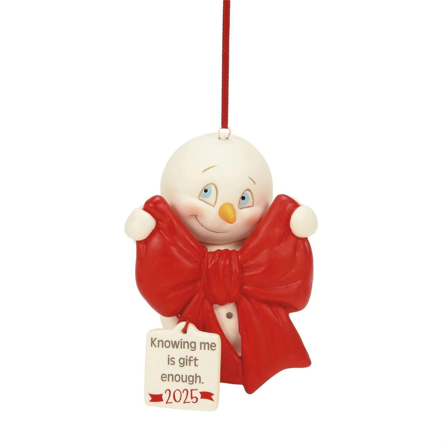 Knowing Me Is Gift Enough - Dated Ornament 1 Knowing Me Is Gift Enough - Dated Ornament