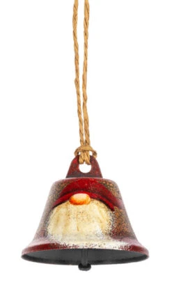 Holiday Icon Bell Ornament - Gnome