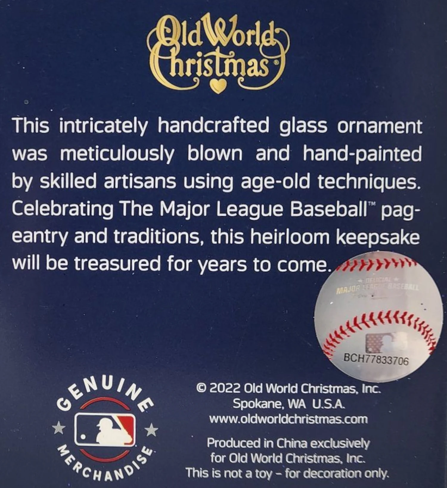 New York Yankees Baseball Cap Glass Ornament 3 New York Yankees Baseball Cap Glass Ornament - Image 3