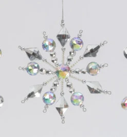5" Snowflake Ornament - Diamond