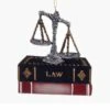 Kurt Adler Scales Of Justice Lawyer Ornament
