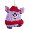 Kurt Adler Furby Plush Mini Ornament - Purple