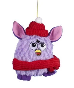 Kurt Adler Furby Plush Mini Ornament - Purple