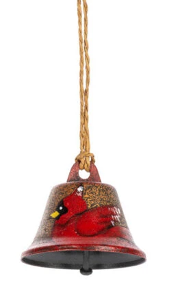 Holiday Icon Bell Ornament - Cardinal