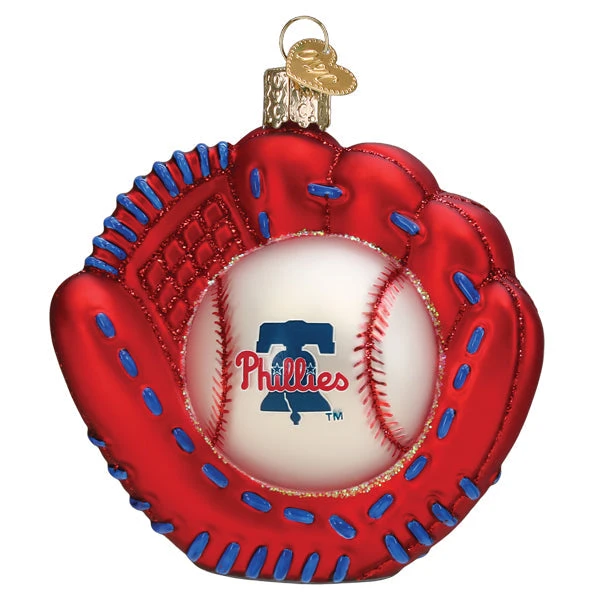 Phillies Baseball MItt Ornament 1 Phillies Baseball MItt Ornament
