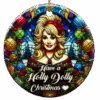 Have A Holly Dolly Christmas Ornament