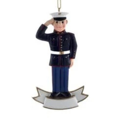 Kurt Adler U.S. Marine Corps Soldier Ornament