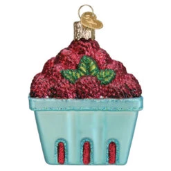 Carton Of Raspberries Glass Ornament -Country Christmas Loft Shop iyqtmtdunrtweggt9yak