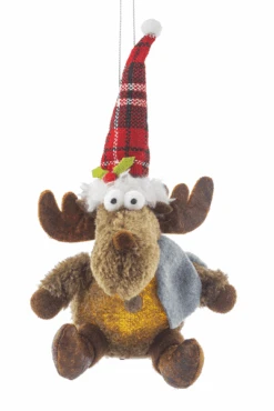 Merry Chris-Moose - Light Up Ornament -