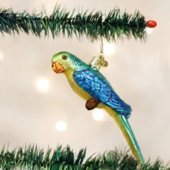 Parakeet Glass Ornament -Country Christmas Loft Shop j1ohhfdk83ryklt85kbl