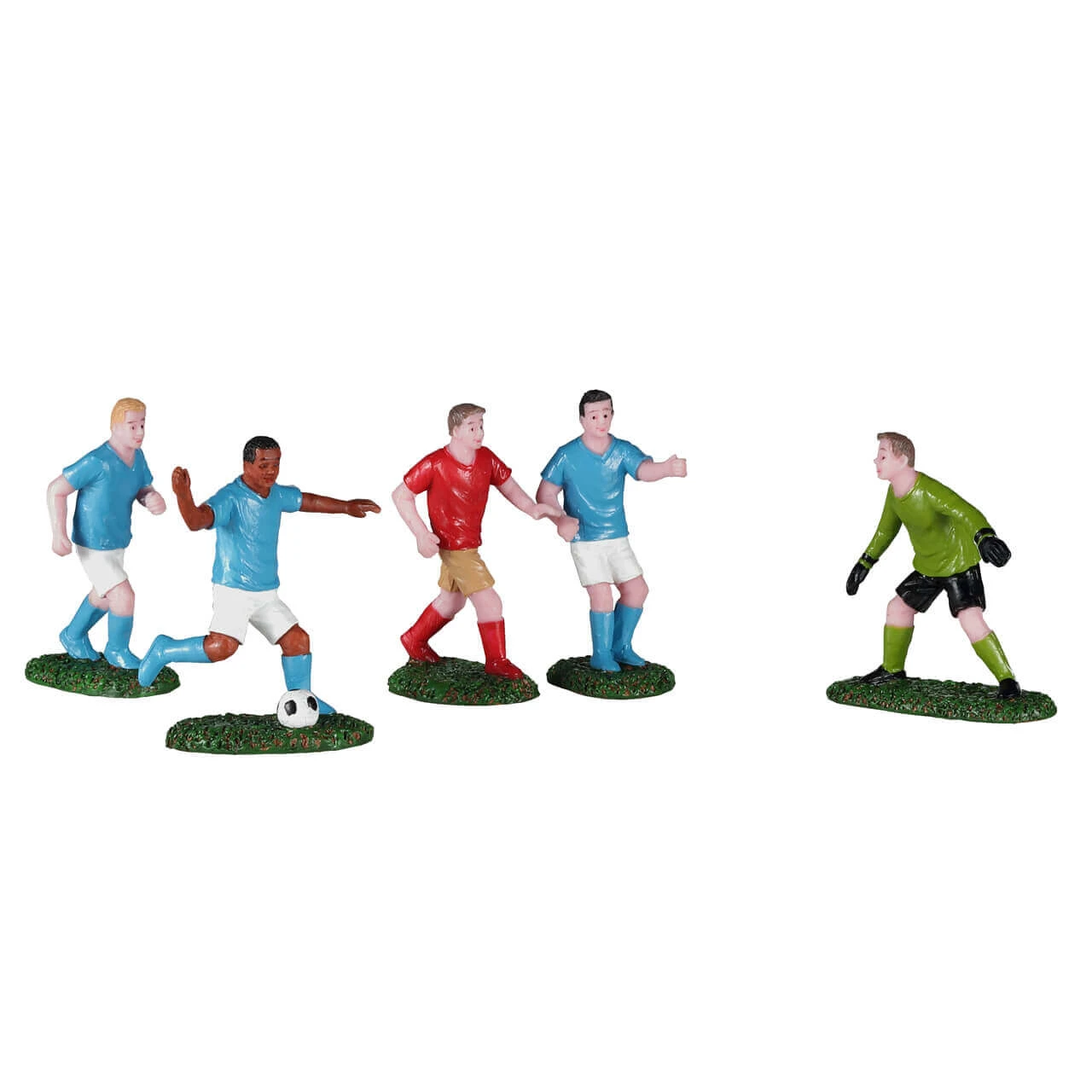 Lemax Soccer Practice - 5 Piece Set 1 Lemax Soccer Practice - 5 Piece Set