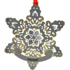 Sparkling Snowflake Collectible Brass Ornament -Country Christmas Loft Shop jdo7qnhzz8dk30dlhtmt