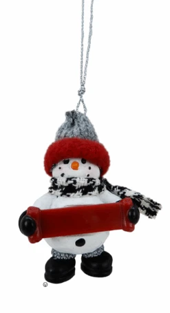 Cozy Snowman Blank Ornament - -Country Christmas Loft Shop jismlwypsv0un5fgeifn