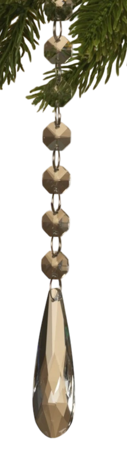 Glass Look Acrylic Jewel Ornament - 3 Glass Look Acrylic Jewel Ornament - - Image 3