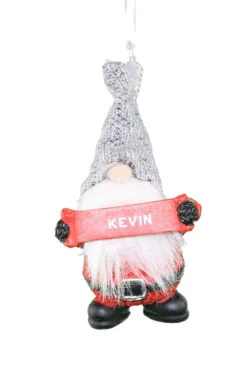 Personalized Gnome Ornament (Letters J-P) - Luke -Country Christmas Loft Shop jldmoj9nhedjnhysbygm