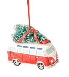 VW Van Brings Home The Tree