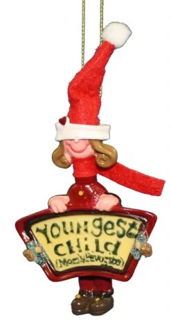 Kurt Adler 3.5 Inch Mom's Favorite Ornament - First Boy