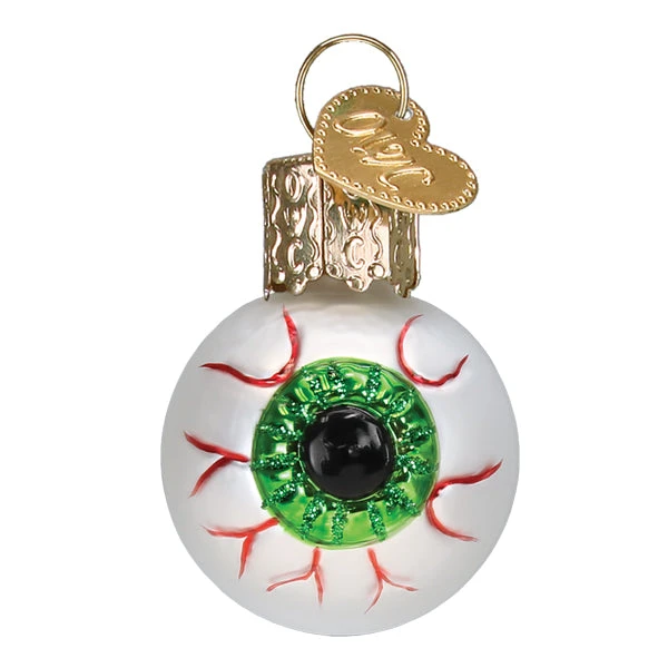 Gumdrop Mini Mini Evil Eye Glass Ornament 1 Gumdrop Mini Mini Evil Eye Glass Ornament