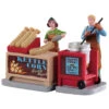 Lemax Kettle Corn Stand - 2 Piece Set