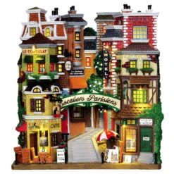 Lemax Parisian Stairs - Essex Street Facade