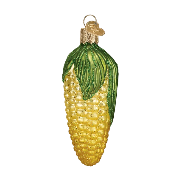 Ear Of Corn Glass Ornament 1 Ear Of Corn Glass Ornament