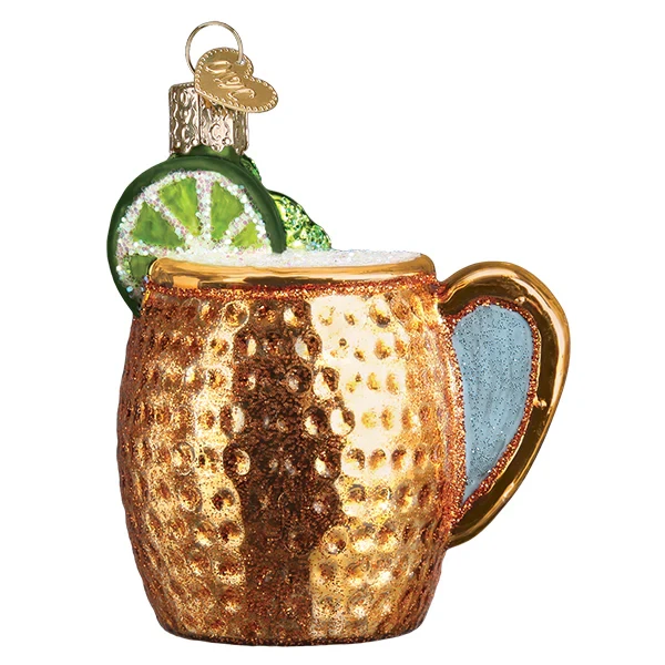 Old World Christmas Moscow Mule Mug Ornament 2 Old World Christmas Moscow Mule Mug Ornament - Image 2