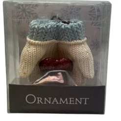 Roman Christmas Mittens With Heart Ornament 5 Roman Christmas Mittens With Heart Ornament -Country Christmas Loft Shop kgwi282qfyecxbvp9dqs