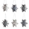Wooden Snowflake Ornament -