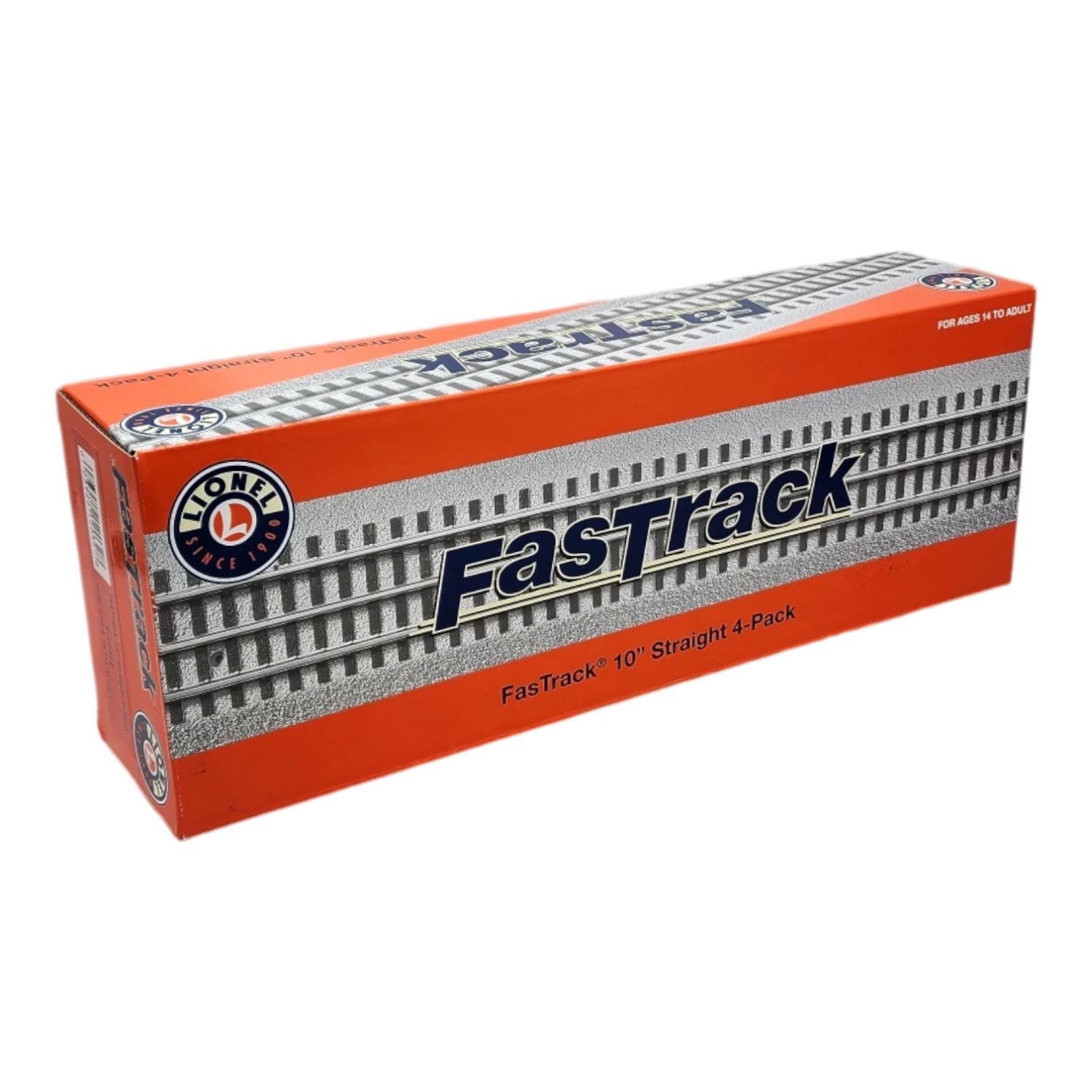 Lionel O-Gauge FasTrack 10” Straight - 4 Pack 5 Lionel O-Gauge FasTrack 10” Straight - 4 Pack - Image 5