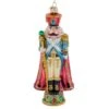 Bellissimo Glass Nutcracker Soldier Ornament