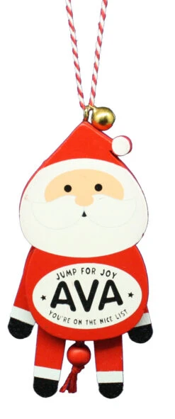 Dancing Wooden Ornament (A - D) - -Country Christmas Loft Shop kusva9brwgadj0cocv7u