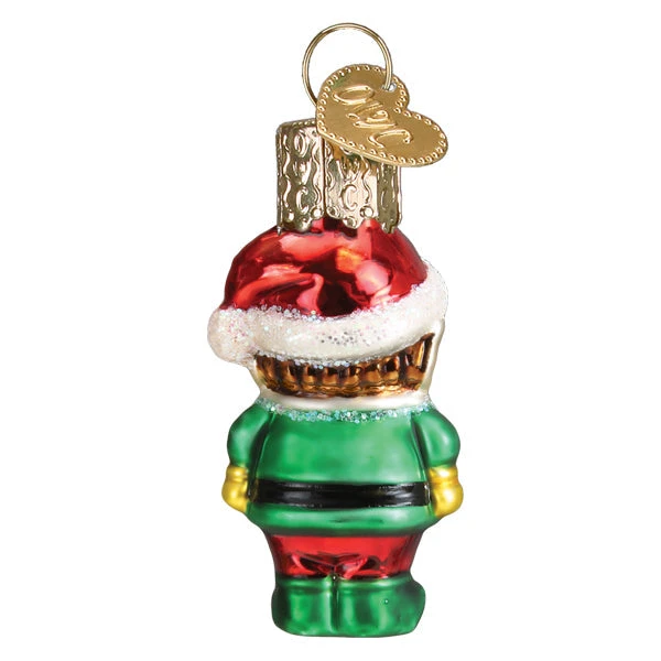 Gumdrop Mini Elf Glass Ornament 2 Gumdrop Mini Elf Glass Ornament - Image 2