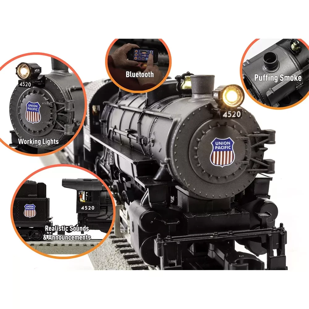 Lionel Union Pacific Flyer - O Gauge - LionChief Train Set With Bluetooth 3 Lionel Union Pacific Flyer - O Gauge - LionChief Train Set With Bluetooth - Image 3